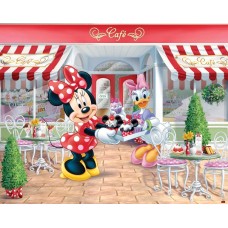 A4Minnie22 Vafa Minnie Mouse si Daisy Duck Cafenea 30X20cm